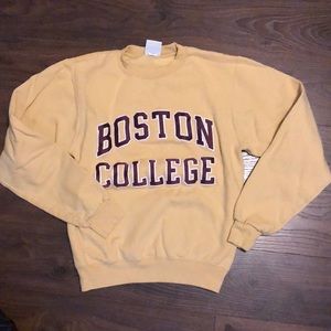 Boston college crew neck